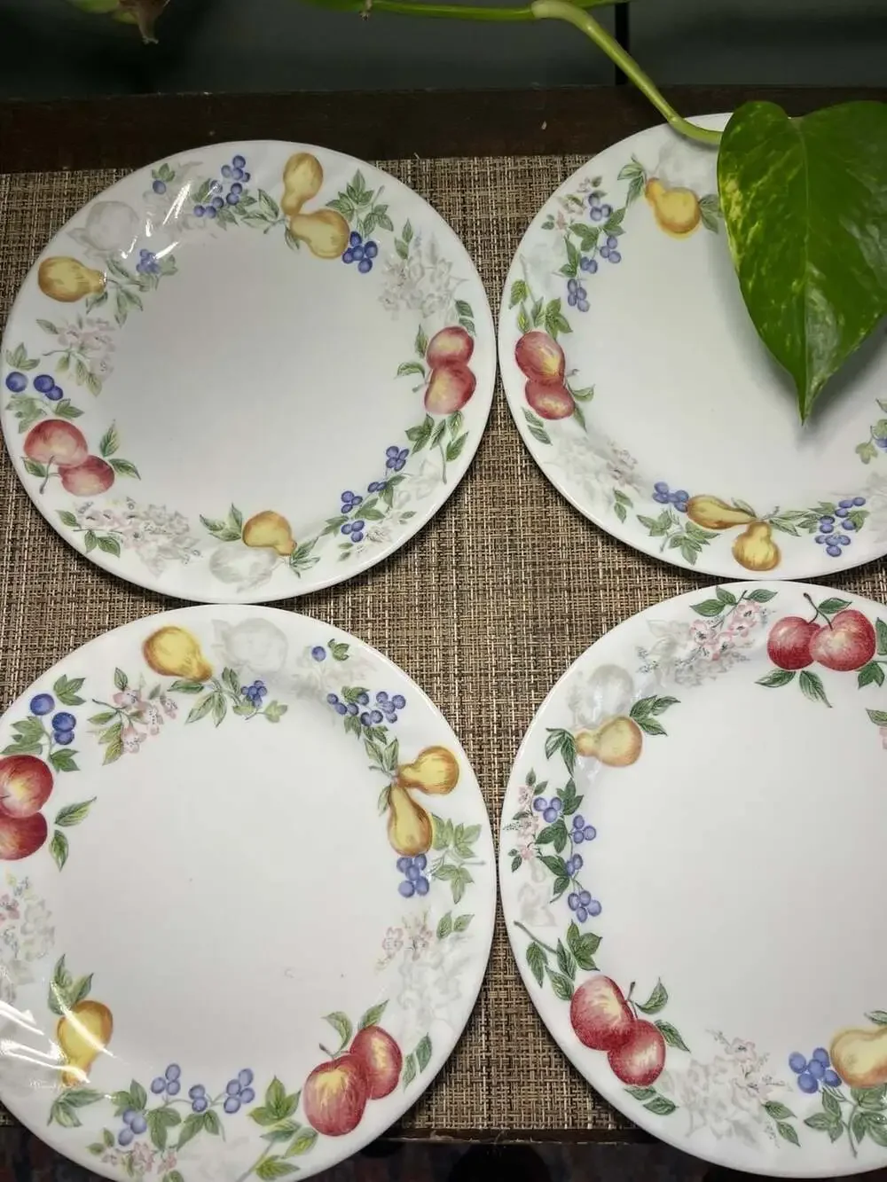 Corelle Abundance Bread and Butter Plates Set of 4